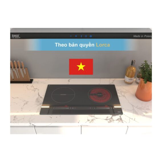 Bếp từ kết hợp hồng ngoại Lorca TA 1006EC Plus