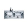 Chậu rửa bát inox 2 hố Lorca TA-8348