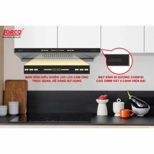 Máy hút mùi Lorca LC 3709 Ultra-90
