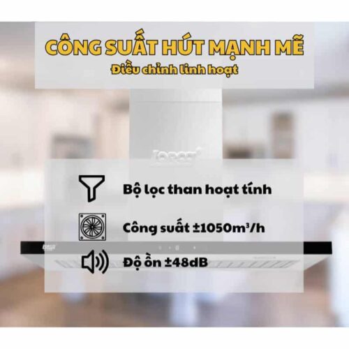 Máy hút mùi Lorca TA 3509C-90 cm