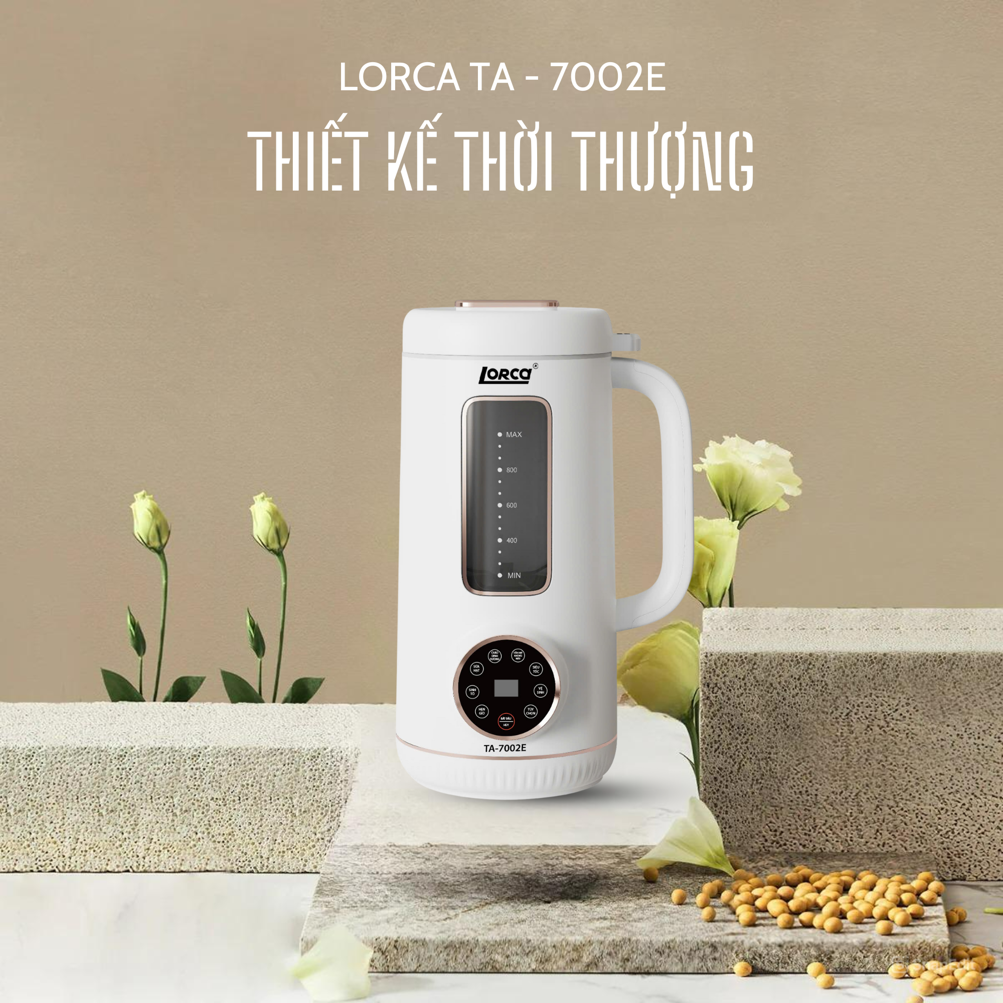 Máy làm sữa hạt LORCA TA 7002E Máy làm sữa hạt LORCA TA 7002E