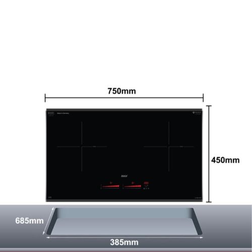 Lắp đặt bếp từ đôi Lorca LCI 999 PRO